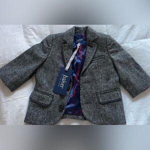 Infant blazer 3-6 month’s adorable with reindeer on interior liner